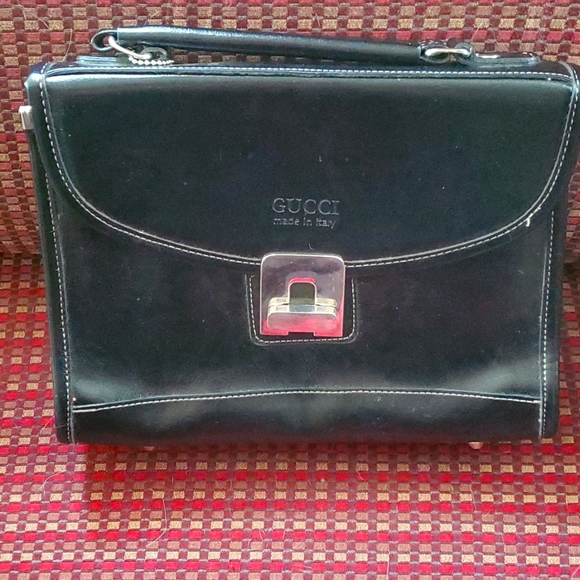 Black Gucci Leather Purse - Picture 1 of 2